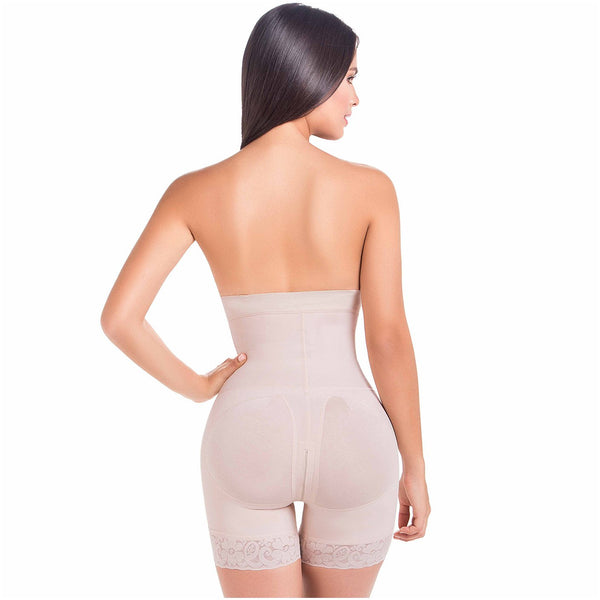 Strapless Bodysuit Short Shaper Daily Use Colombian Fajas MariaE 9337 –  Fajas MariaE US