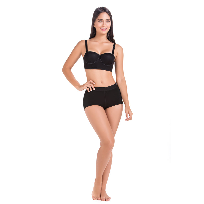 Butt Lifting High Waisted Shapewear Shorts Colombian Fajas MariaE 9469