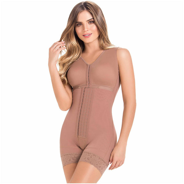 Fajas MariaE 9272  Post Surgery Shapewear with Padded Straps