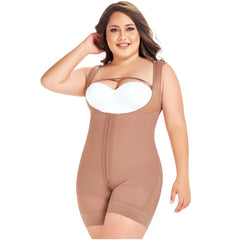 Fajas MaríaE FQ105 | Post Surgery Shapewear with Over Bust Strap | 2nd Stage