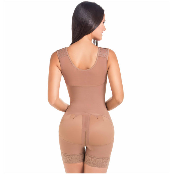 Fajas MaríaE FQ105, Post Surgery Shapewear with Over Bust Strap