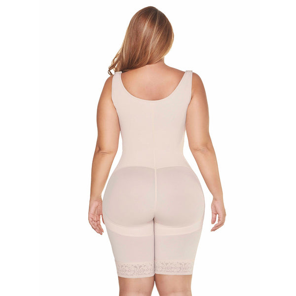 Women's Tummy Control Shapewear Slip Dress Fajas Colombianas Maria E FU112