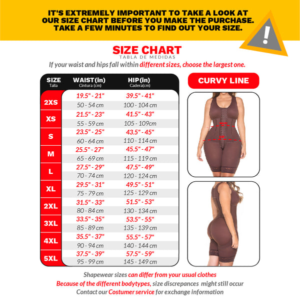 Fajas Colombianas Knee Length Tummy Control Open Bust Bodysuit