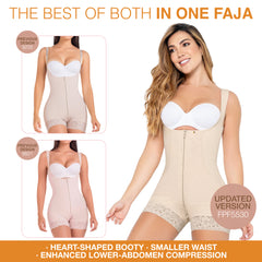 Postpartum & Daily Use Tummy Control Shapewear Bodysuit Fajas Colombianas MARIAE FPF5530