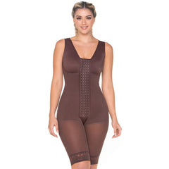 Stage 2 Postpartum Post Surgery Shapewear Bodysuit Mid Thigh Fajas Colombianas MARIAE FPT6340