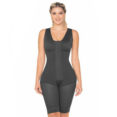 Stage 2 Postpartum Post Surgery Shapewear Bodysuit Mid Thigh Fajas Colombianas MARIAE FPT6340