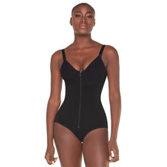 Pospartum Hiphugger Shapewear Bodysuit with Built-Bra Fajas Colombianas MARIAE FPF2610