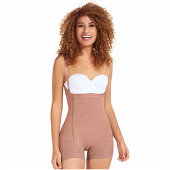 Stage 2 Post Surgery Postpartum Shapewear Bodysuit Side Zipper Fajas Colombanas MARIAE FPL3330