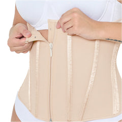 Waist Cincher Shapewear Waist Shaper Front Zipper Fajas Colombianas MARIAE CXF000V