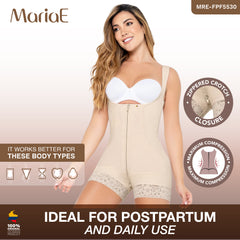 Postpartum & Daily Use Tummy Control Shapewear Bodysuit Fajas Colombianas MARIAE FPF5530