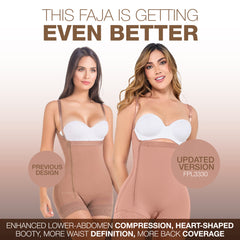 Stage 2 Post Surgery Postpartum Shapewear Bodysuit Side Zipper Fajas Colombanas MARIAE FPL3330