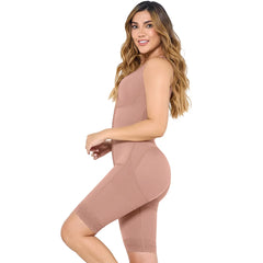 Stage 2 Postpartum Post Surgery Shapewear Bodysuit Mid Thigh Fajas Colombianas MARIAE FPT6340