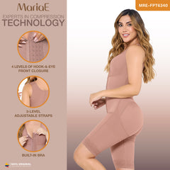 Stage 2 Postpartum Post Surgery Shapewear Bodysuit Mid Thigh Fajas Colombianas MARIAE FPT6340