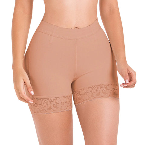 High Waisted Butt Lifter Shaper Shorts High Compression Fajas Colombianas MARIAE SPN0130