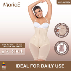 Daily Use Shapewear Bodysuit High Compression Fajas Colombianas MARIAE RXC333V