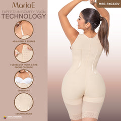 Daily Use Shapewear Bodysuit High Compression Fajas Colombianas MARIAE RXC333V