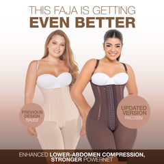 Daily Use Shapewear Bodysuit High Compression Fajas Colombianas MARIAE RXC333V