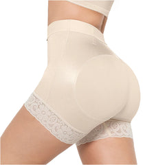 High Waisted Shapewear Shorts for Women Butt Lift Triconet Fajas Colombianas MARIAE SBN0130