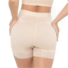 High Waisted Shapewear Shorts for Women Butt Lift Triconet Fajas Colombianas MARIAE SBN0130