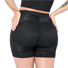 High Waisted Shapewear Shorts for Women Butt Lift Triconet Fajas Colombianas MARIAE SBN0130