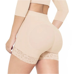 High Waisted Butt Lifter Shaper Shorts High Compression Fajas Colombianas MARIAE SPN0130