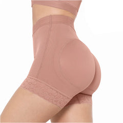 High Waisted Butt Lifter Shaper Shorts High Compression Fajas Colombianas MARIAE SPN0130