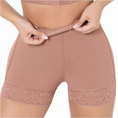 High Waisted Butt Lifter Shaper Shorts High Compression Fajas Colombianas MARIAE SPN0130