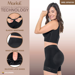 High Waisted Butt Lifter Shaper Shorts High Compression Fajas Colombianas MARIAE SPN0130