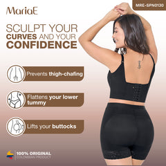 High Waisted Butt Lifter Shaper Shorts High Compression Fajas Colombianas MARIAE SPN0130