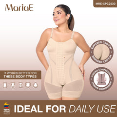 Tummy Control Shapewear Bodysuit Compression Garment Fajas Colombianas MARIAE XPC2530