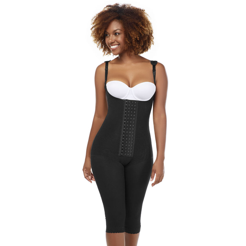 Cocoa Full Body Stage 2 Faja With Sleeves | FyneBody