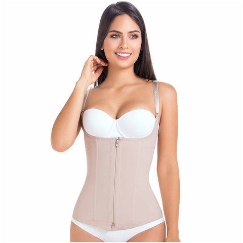 Strapless Bodysuit Short Shaper Daily Use Colombian Fajas MariaE