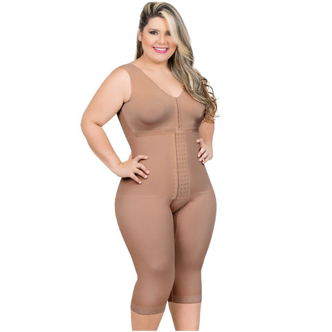 MARIAE FU117 Fajas Colombianas Reductoras y Moldeadoras Post Surgery STAGE  2 BBL Tummy Tuck Compression Garment for Women