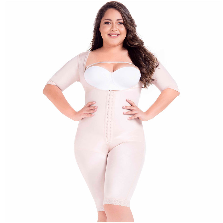Fajas MaríaE FQ105  Post Surgery Shapewear with Over Bust Strap