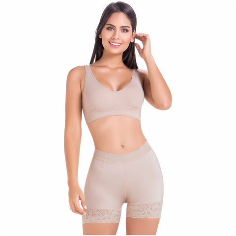 Fajas MariaE 9011P Women After Lipo & Tummy Tuck Post Surgery Abdomina –  Curved By Angeliques