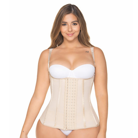 Daily Use Strapless Girdle Short Colombian Fajas MariaE 9143